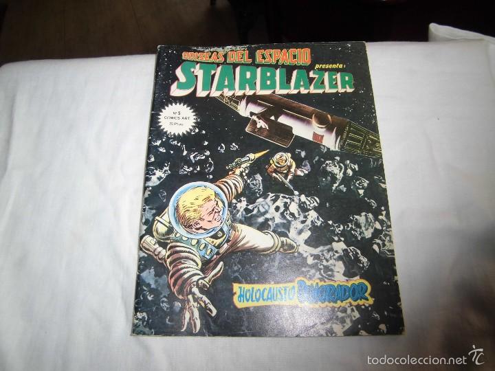 C&oacute;mics: STARBLAZER N&ordm; 5.HOLOCAUSTO DEVORADOR.EDITORIAL VERTICE 1979 - Foto 1