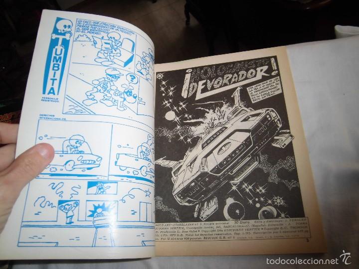 C&oacute;mics: STARBLAZER N&ordm; 5.HOLOCAUSTO DEVORADOR.EDITORIAL VERTICE 1979 - Foto 2