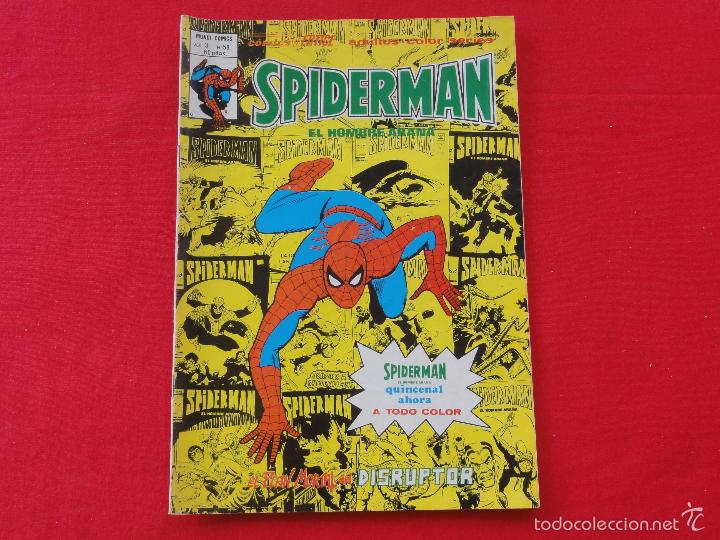C&oacute;mics: SPIDERMAN V3. N&ordm; 58. EL PLAN MORTAL DEL DISRUPTOR. C-11A - Foto 1