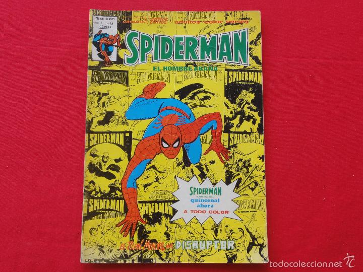 C&oacute;mics: SPIDERMAN V3. N&ordm; 58. EL PLAN MORTAL DEL DISRUPTOR. C-11A - Foto 1