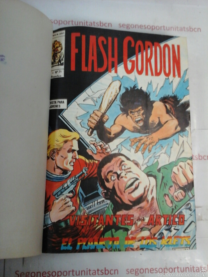 C&oacute;mics: TOMO &Uacute;NICO - FLASH GORDON - EDICI&Oacute;N V&Eacute;RTICE -V1.1974 - Foto 2
