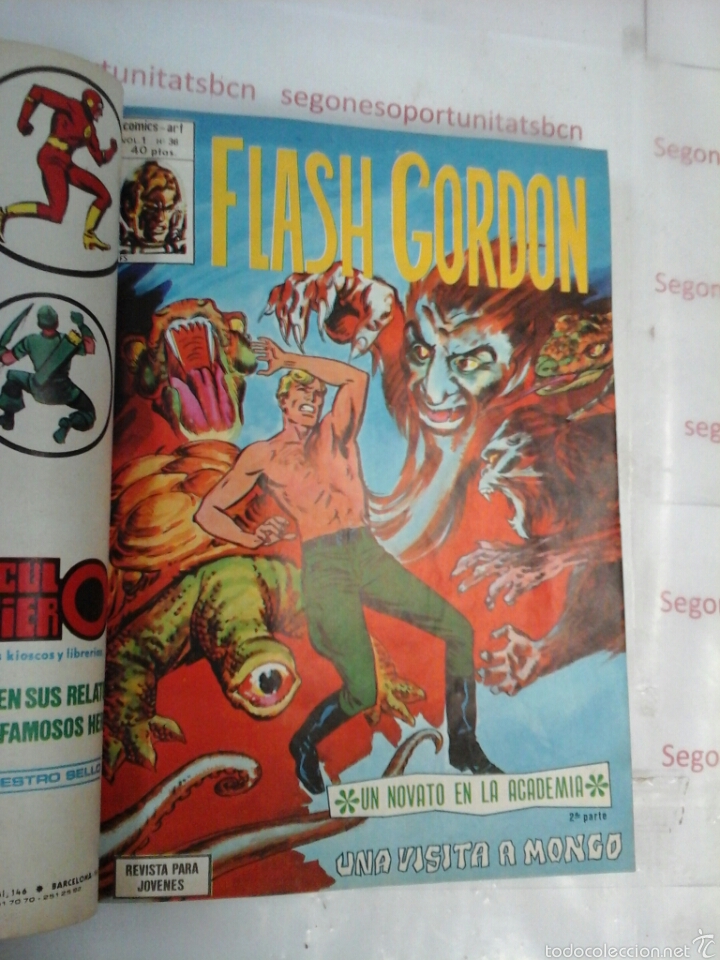 C&oacute;mics: TOMO &Uacute;NICO - FLASH GORDON - EDICI&Oacute;N V&Eacute;RTICE -V1.1974 - Foto 4