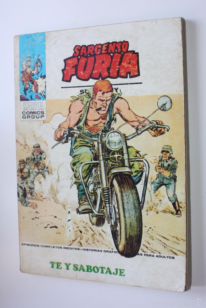 C&oacute;mics: SARGENTO FURIA (VERTICE TACO) N&ordm; 24 :TE Y SABOTAJE - Foto 1