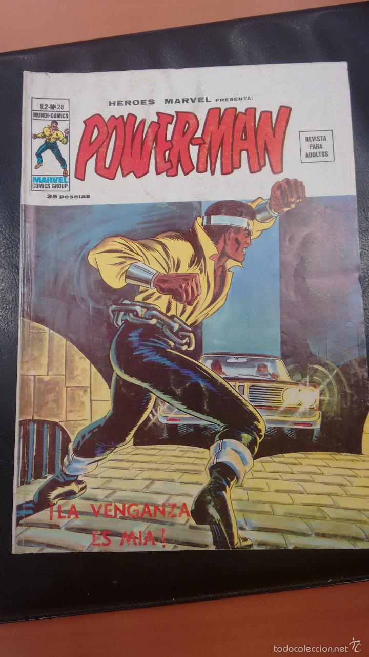 C&oacute;mics: POWERMAN HEROES MARVEL 28,29,30,31,32 LOTE - Foto 2