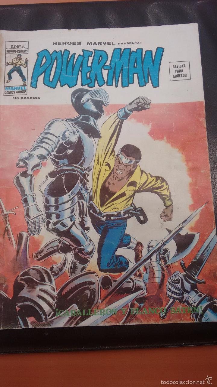 C&oacute;mics: POWERMAN HEROES MARVEL 28,29,30,31,32 LOTE - Foto 6
