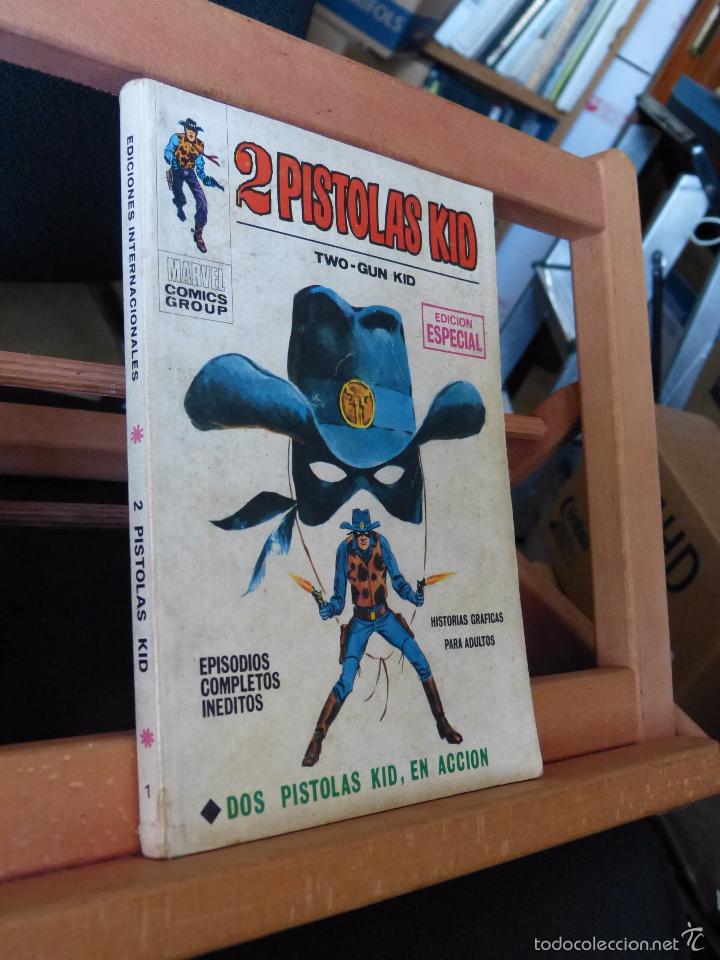 C&oacute;mics: 2 PISTOLAS KID N&ordm; 1 (VERTICE TACO COMPLETO 128 PP). - Foto 1