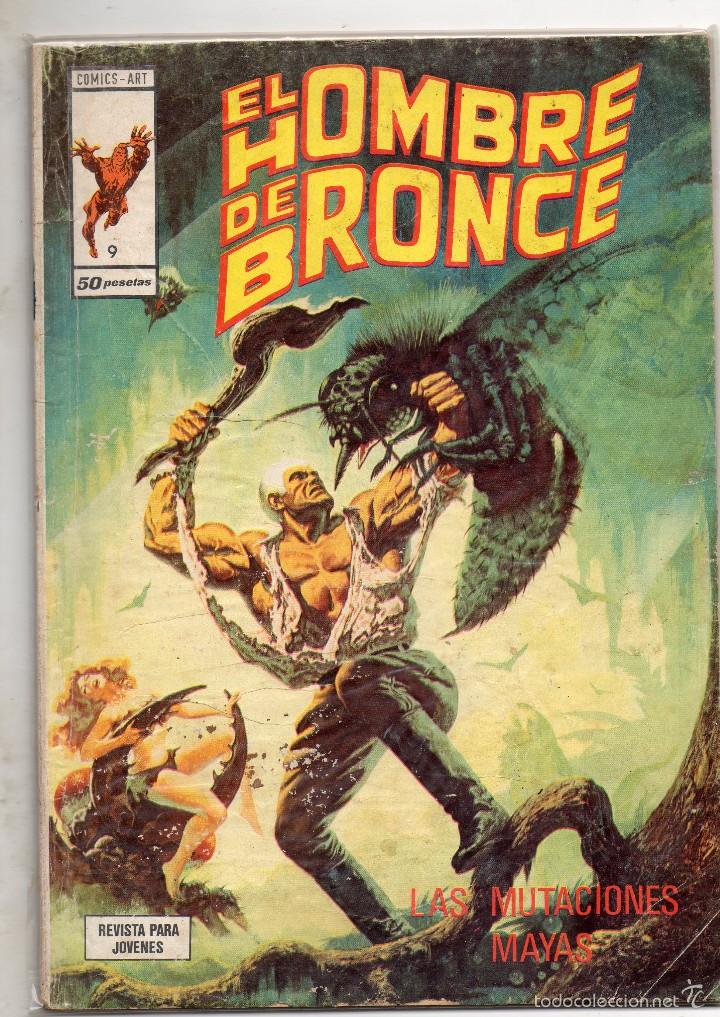 C&oacute;mics: COMIC VERTICE 1974 EL HOMBRE DE BRONCE N&ordm; 9 (USADO) - Foto 1