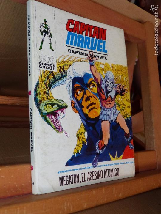 C&oacute;mics: CAPITAN MARVEL N&ordm; 9  (VERTICE TACO, MUY BUEN ESTADO) - Foto 1