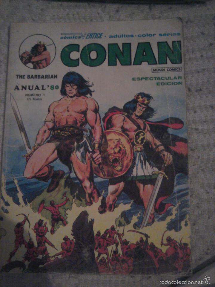 C&oacute;mics: Conan Anual 80 NUMERO 1 - V&eacute;rtice - Foto 1