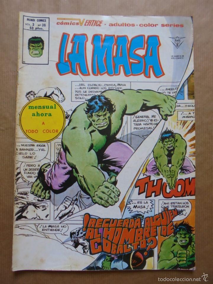 C&oacute;mics: La Masa Vol 3 n&ordm; 36 - V&eacute;rtice - V 3 - Foto 1