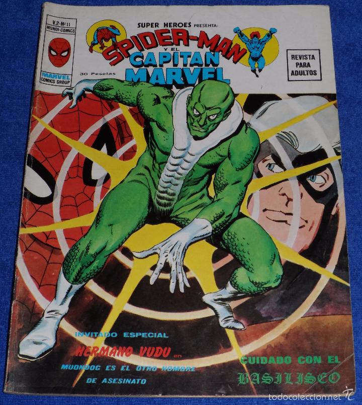 C&oacute;mics: Spiderman y el Capit&aacute;n Marvel - Vol.2 N&ordm; 11 - Vertice - Foto 1