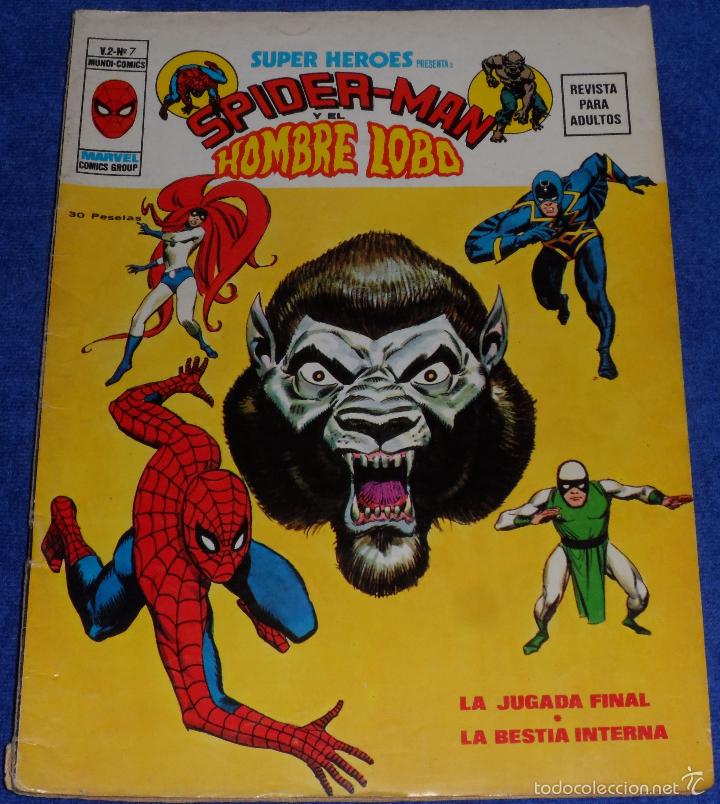 C&oacute;mics: Spiderman y el Hombre Lobo - Vol.2 N&ordm; 7 - Vertice - Foto 1