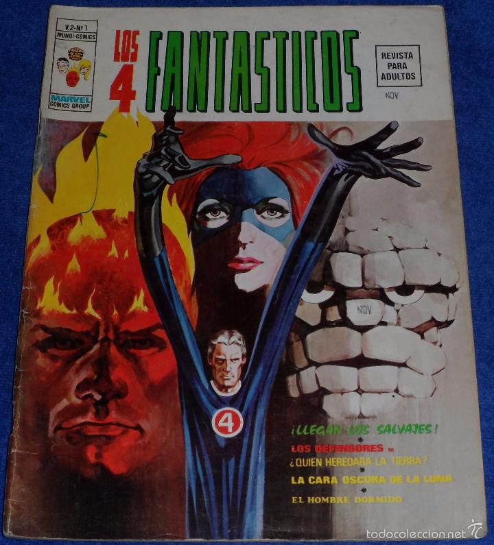 C&oacute;mics: Los 4 Fant&aacute;sticos - Vol.2 N&ordm; 1 - Vertice - Foto 1