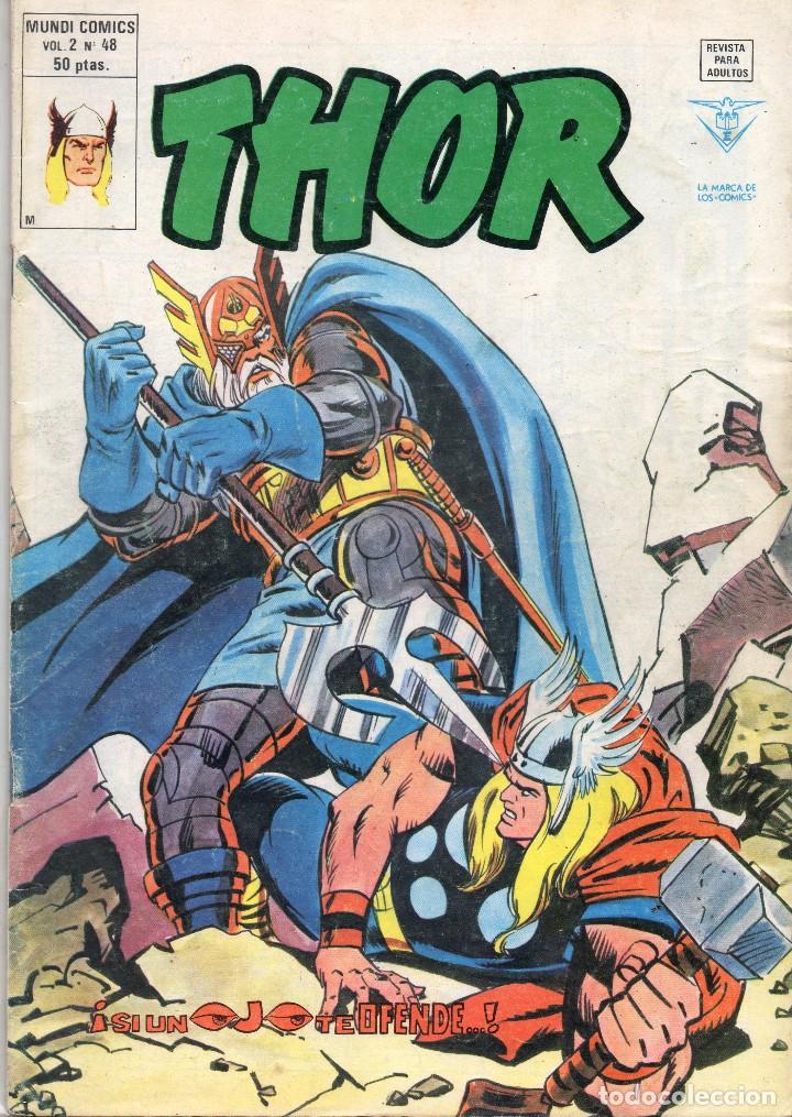 C&oacute;mics: COMIC VERTICE 1980 THOR VOL2 N&ordm; 48 (BUEN ESTADO) - Foto 1