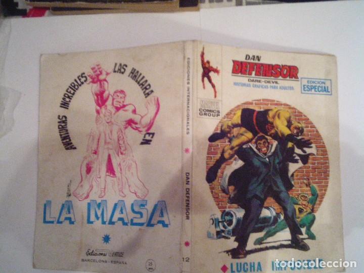 C&oacute;mics: DAN DEFENSOR - VOLUMEN 1 - NUMERO 12 - VERTICE - BUEN ESTADO - CJ 88 - Foto 5