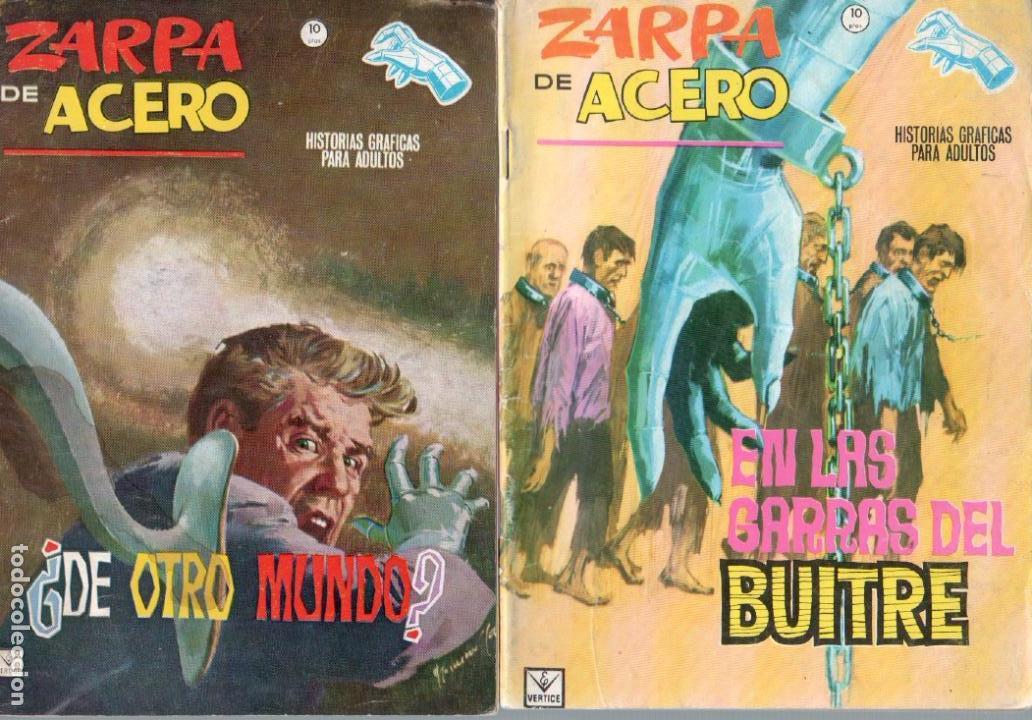 Cómics: LOTE ZARPA DE ACERO GRAPA ORIGINAL - NºS - 8,9,12,14,17,19 J. BLASCO DIBUJOS - EDI. VÉRTICE 1964-65 - Foto 4 - 63419372