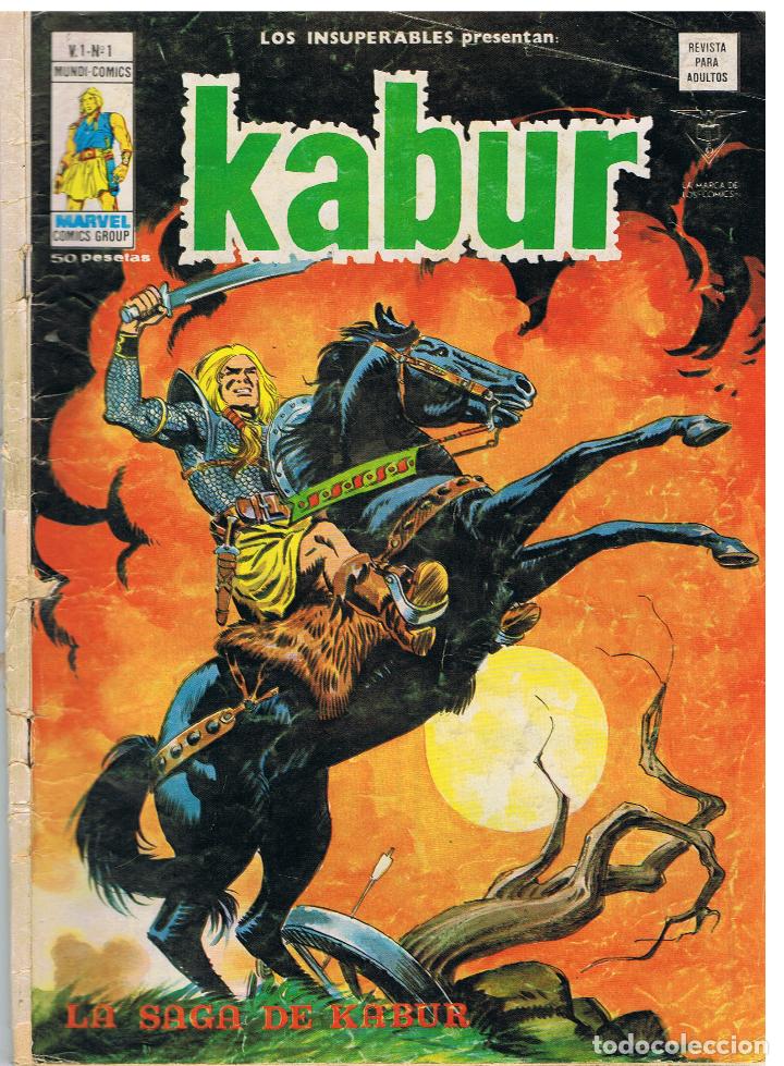 C&oacute;mics: Kabur n&ordm; 1 (Los Insuperables) - Ed. Vertice - Foto 1