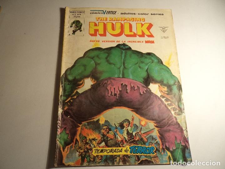 C&oacute;mics: rampaging hulk. n&ordm; 14. vertice. (z-26) - Foto 1
