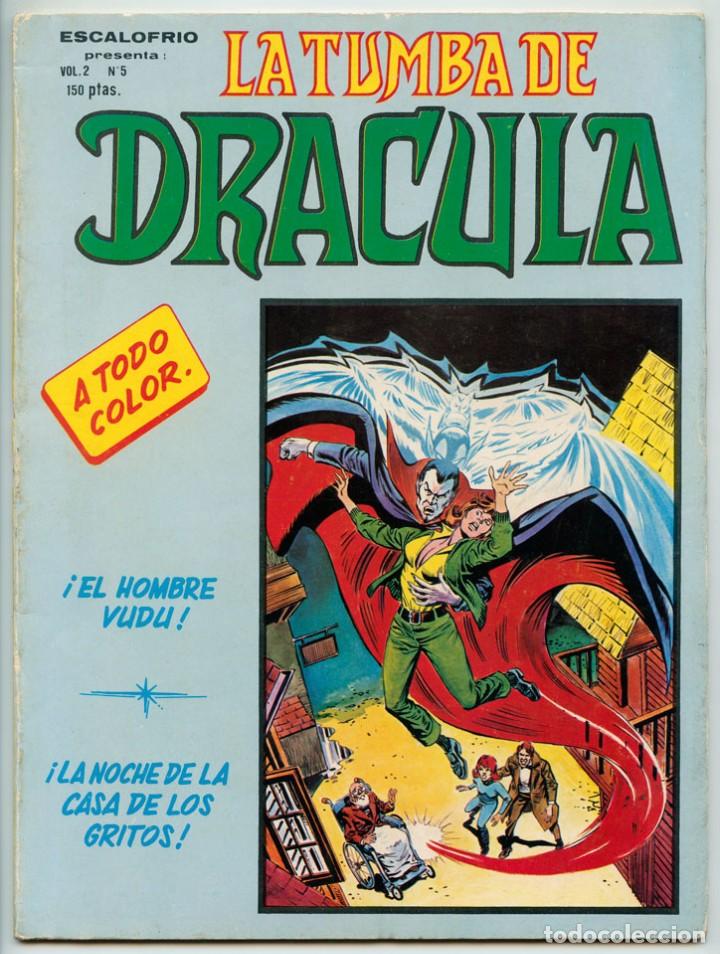 C&oacute;mics: ESCALOFRIO - VOL. 2 - N&ordm; 5 - LA TUMBA DE DR&Aacute;CULA - ED. VERTICE - 1981 - Foto 1