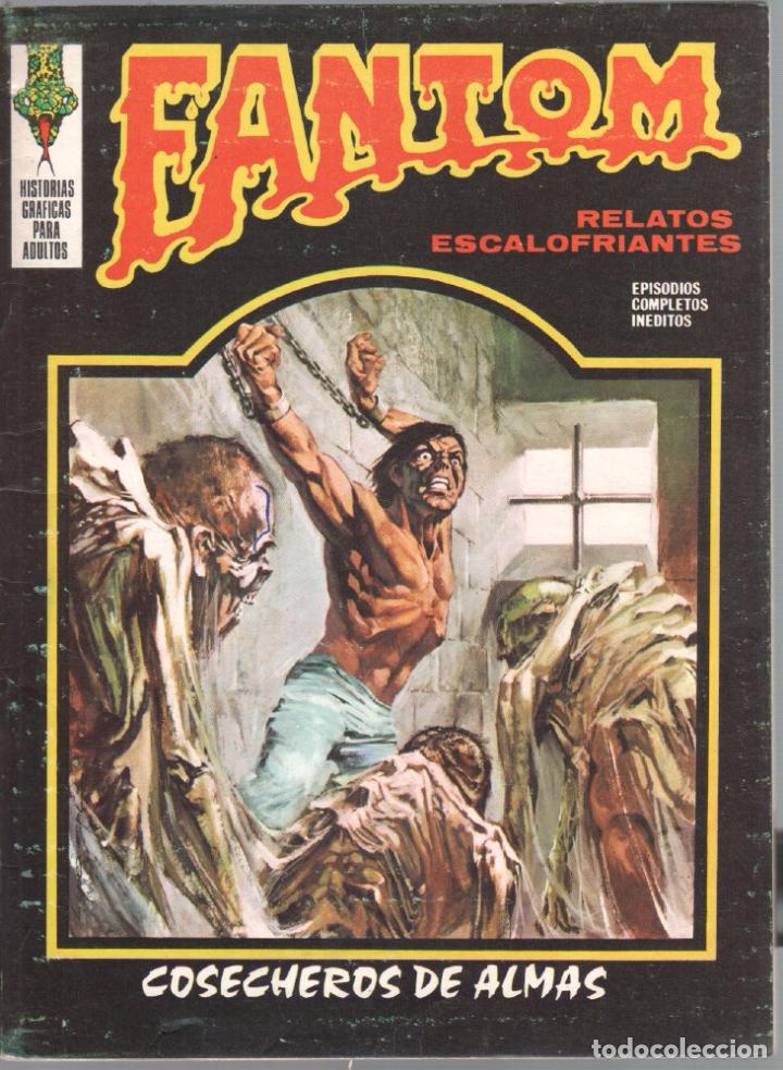 C&oacute;mics: FANTOM N&ordm; 7  - COSECHEROS DE ALMAS - EDI. VERTICE 1972 - Foto 1