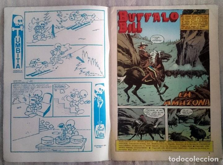 C&oacute;mics: Buffalo Bill n&ordm; 5. Ediciones V&eacute;rtice, 1981. - Foto 2