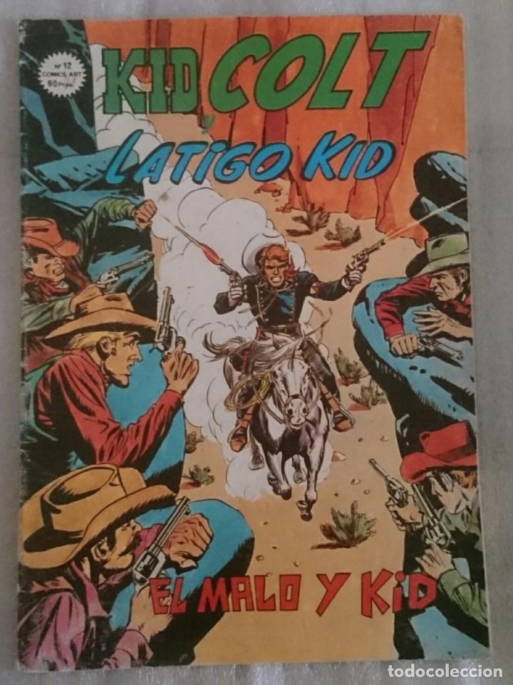 C&oacute;mics: Kid Colt y L&aacute;tigo Kid n&ordm; 12. V&eacute;rtice, 1981. - Foto 1
