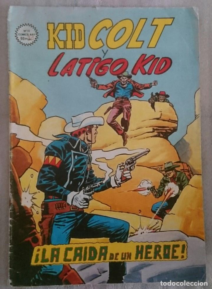 C&oacute;mics: Kid Colt y L&aacute;tigo Kid n&ordm; 14. V&eacute;rtice, 1981. - Foto 1