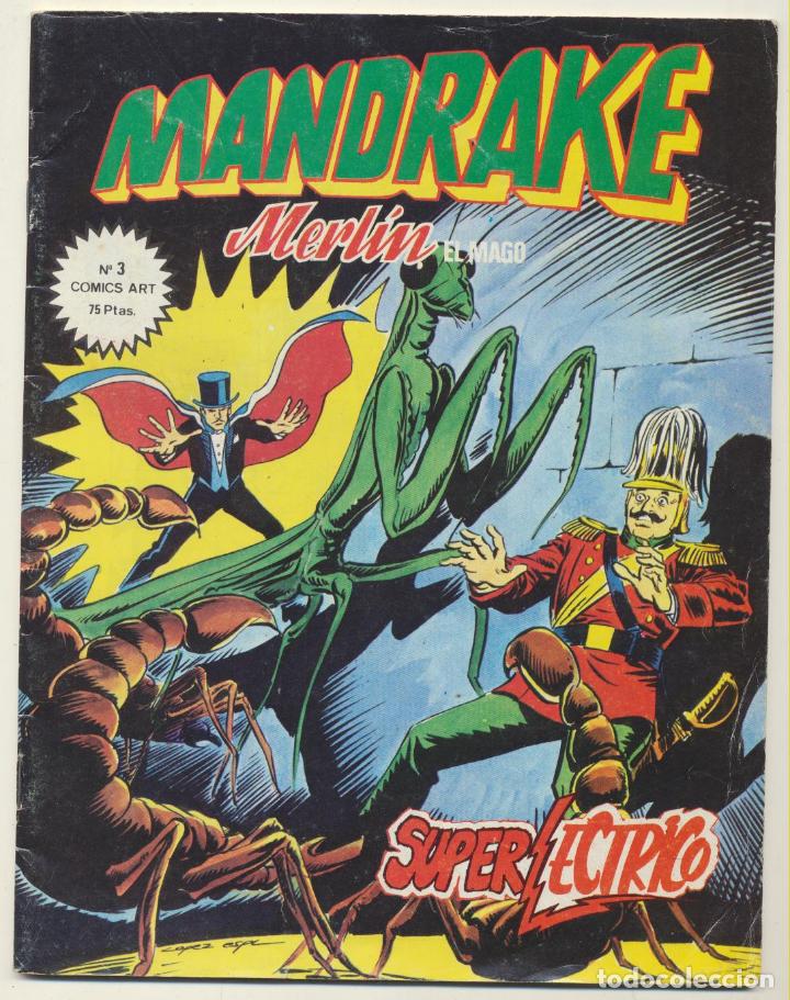 C&oacute;mics: Comics Art n&ordm;  3. Mandrake. - Foto 1
