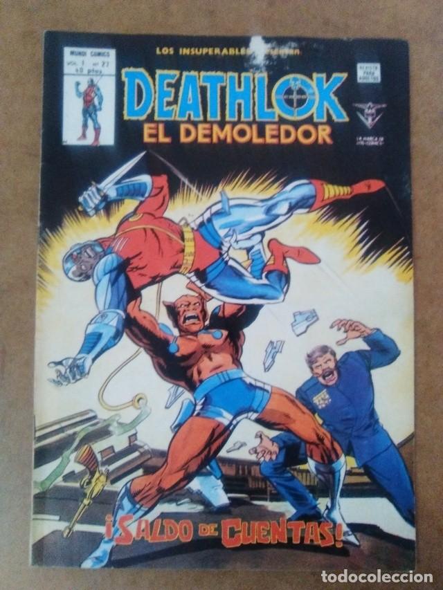 C&oacute;mics: LOS INSUPERABLES VOL. 1 N&ordm; 27 - VERTICE - Foto 1