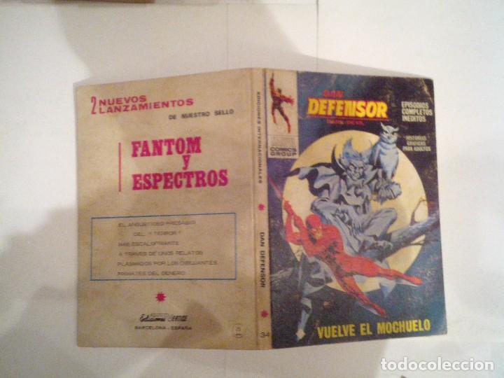 C&oacute;mics: DAN DEFENSOR - VOLUMEN 1 - NUMERO 34- VERTICE - BUEN ESTADO - CJ 88 - GORBAUD - Foto 4
