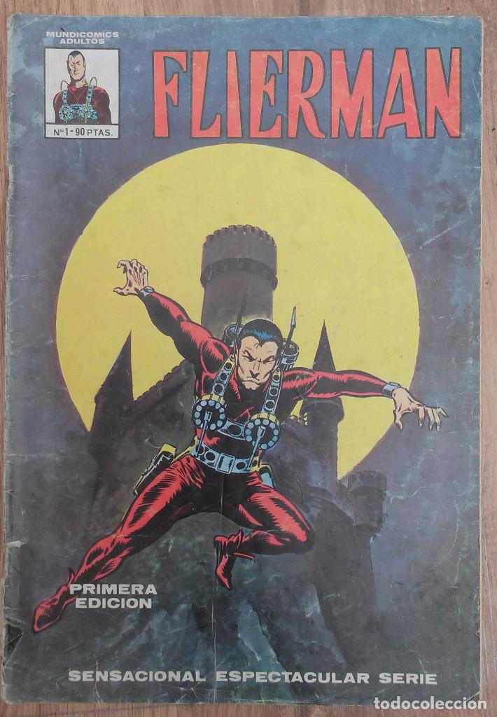 C&oacute;mics: Flierman N&ordm; 1 . Mundi comics. Ediciones Vertice 1981 (Color) - Foto 1