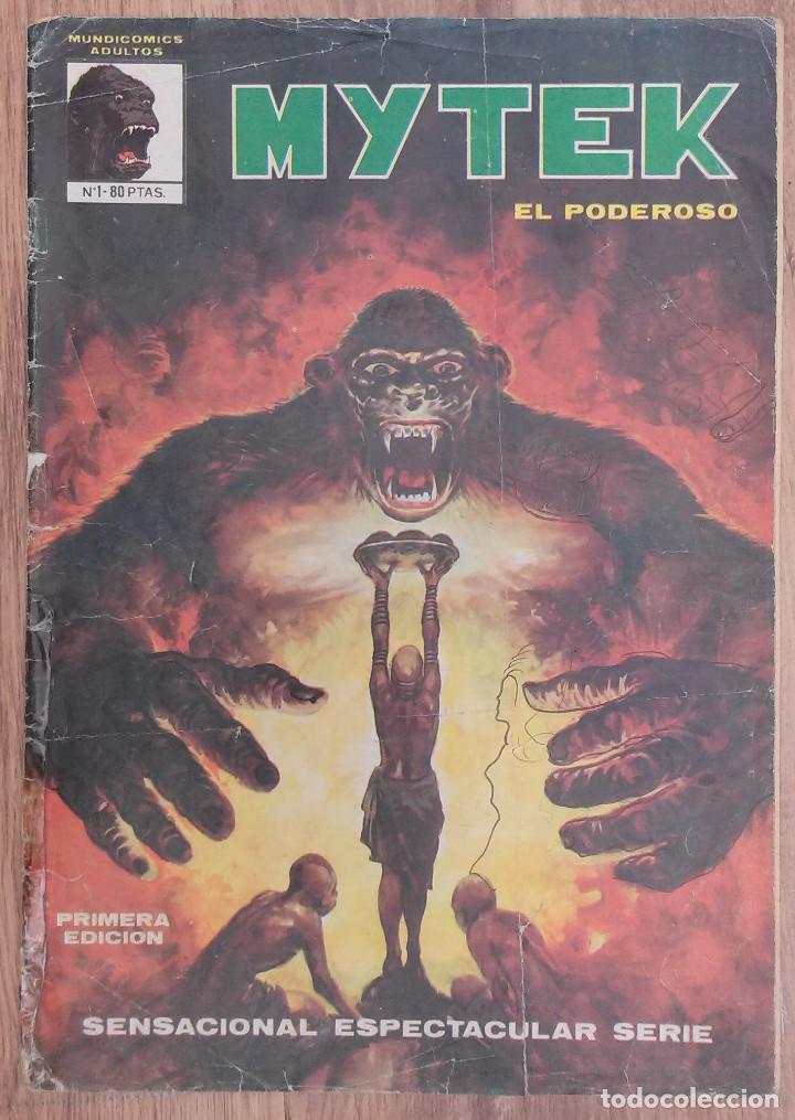 C&oacute;mics: MYTEK El poderoso. N&ordm; 1  Mundi comics Ediciones Vertice 1981 (color) - Foto 1