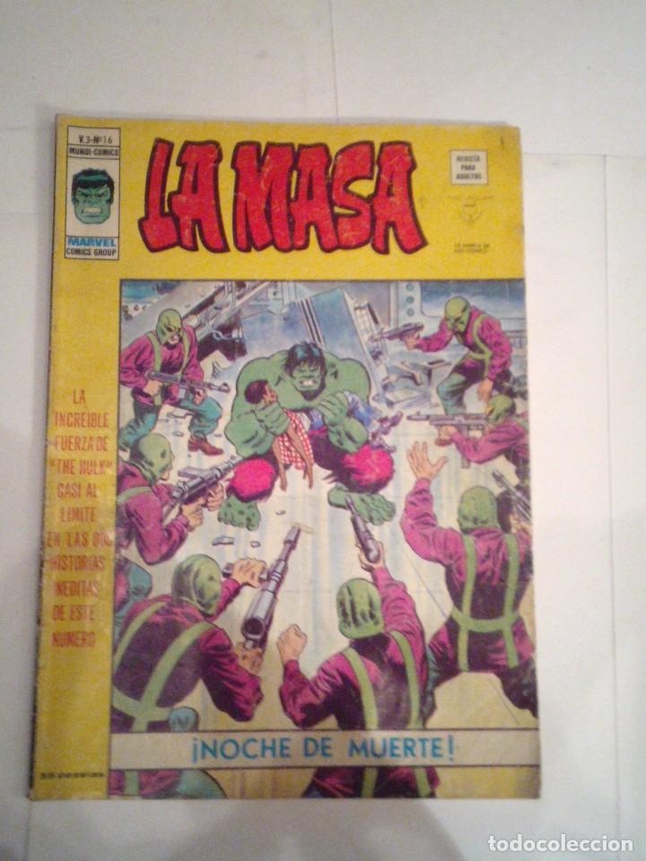 C&oacute;mics: LA MASA - VERTICE - VOLUMEN 3 -NUMERO 16 - CJ 107 - GORBAUD - Foto 1