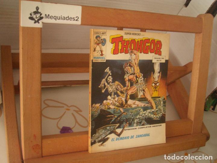 C&oacute;mics: SUPER HEROES N&ordm; 9 : THONGOR  (VERTICE TACO, COMPLETO) - Foto 1
