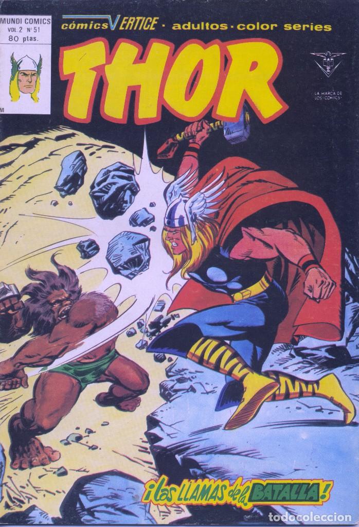 C&oacute;mics: Thor n&ordm;51. Volumen 2. Editorial V&eacute;rtice. Jack Kirby y Stan Lee - Foto 1