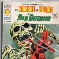 Cómics: COMIC VERTICE 1976 HEROES MARVEL VOL2 Nº 19 EL HOMBRE DE HIERRO Y DAN DEFENSOR (MUY BUEN ESTADO)