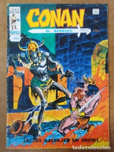 C&oacute;mics: CONAN EL BARBARO VOL. 2 N&ordm; 28 - VERTICE - Foto 1