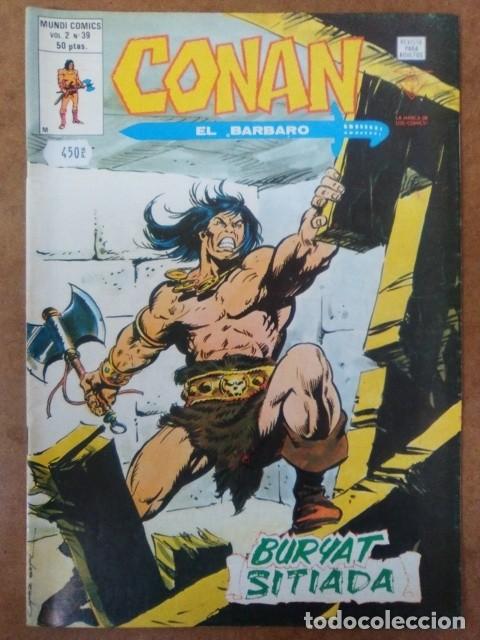 C&oacute;mics: CONAN EL BARBARO VOL. 2 N&ordm; 39 - VERTICE - COMO NUEVO - Foto 1