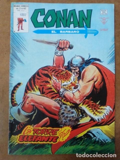 C&oacute;mics: CONAN EL BARBARO VOL. 2 N&ordm; 42 - VERTICE - COMO NUEVO - Foto 1