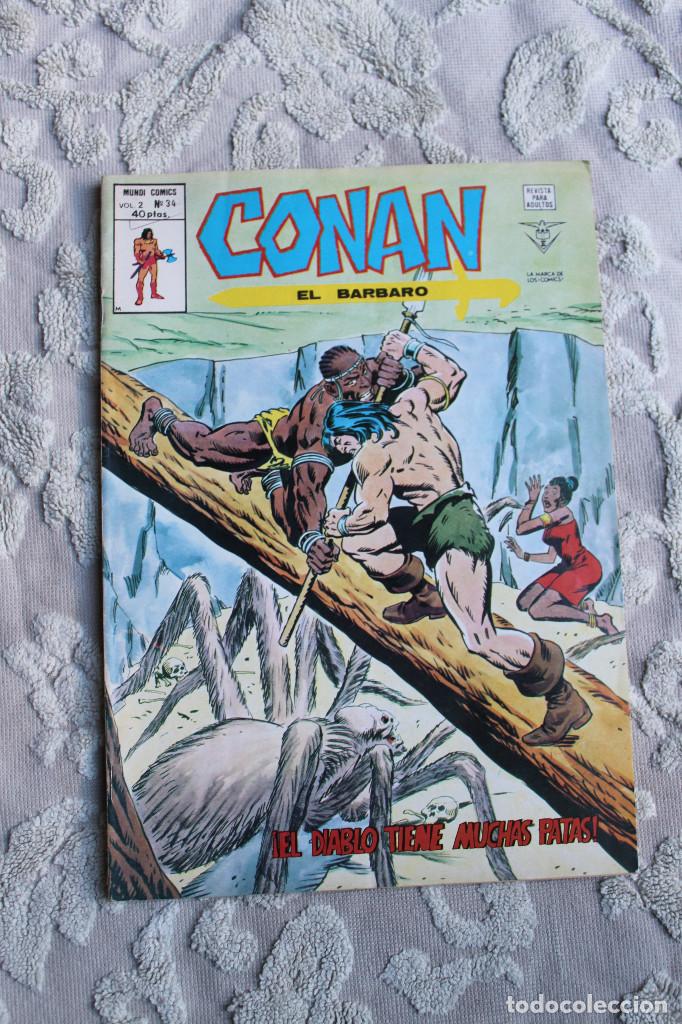 C&oacute;mics: CONAN EL BARBARO: VOL 2 N&ordm; 34 - Foto 1