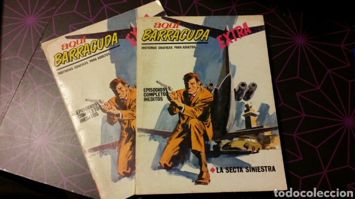 C&oacute;mics: Aqu&iacute; Barracuda. Ediciones v&eacute;rtice. N&deg;9. La secta siniestra - Foto 1