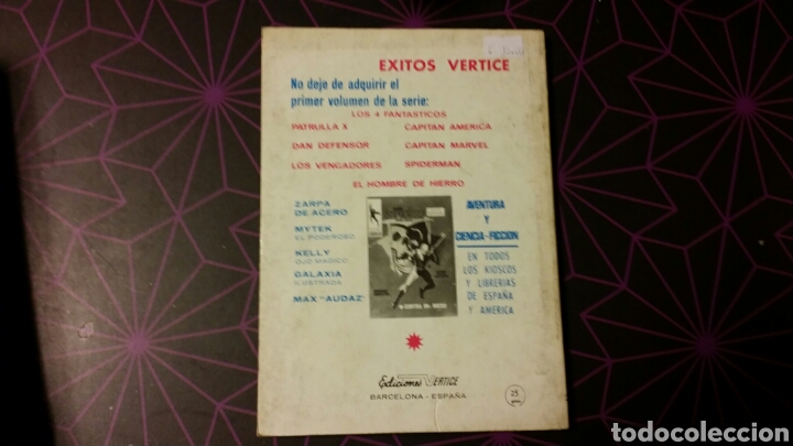 C&oacute;mics: Zarpa de acero. Ediciones v&eacute;rtice. N&deg;27. El reinado del terror - Foto 2