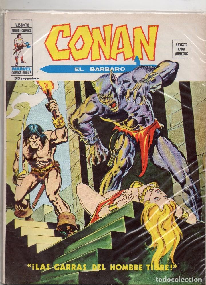C&oacute;mics: COMIC VERTICE 1976 CONAN VOL2 N&ordm; 18 (EXCELENTE ESTADO) - Foto 1