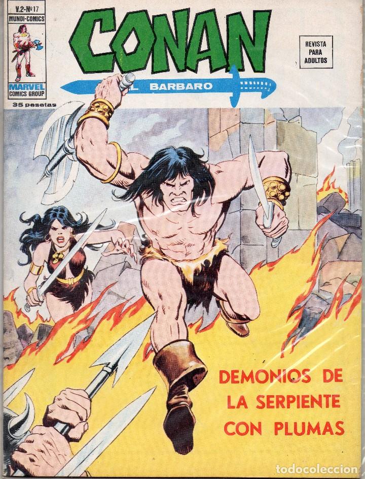 C&oacute;mics: COMIC VERTICE 1976 CONAN VOL2 N&ordm; 17 (EXCELENTE ESTADO) - Foto 1