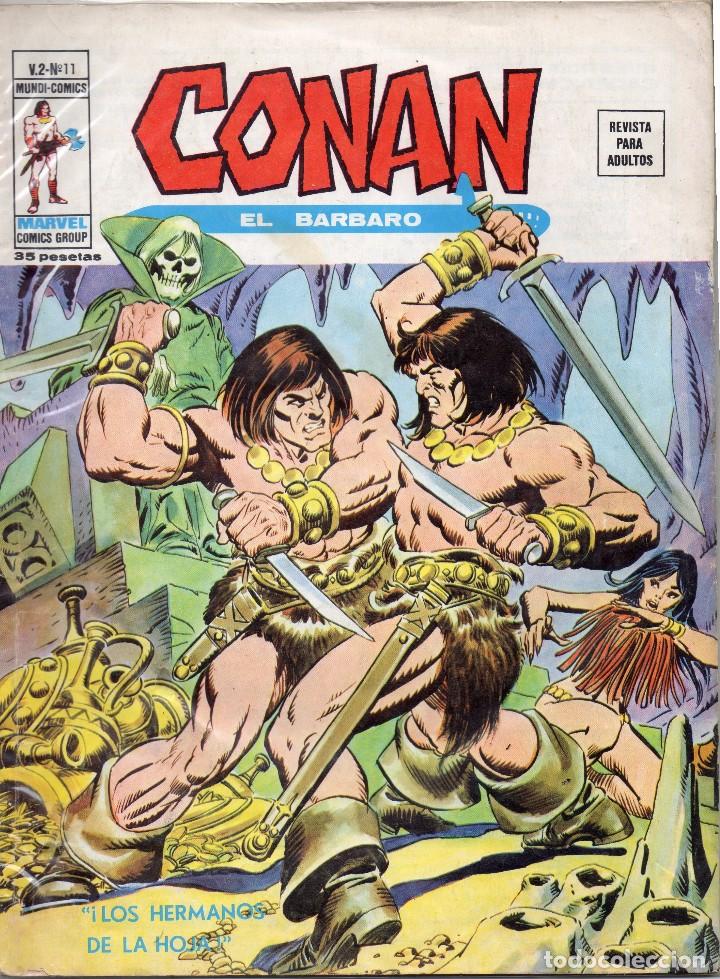 C&oacute;mics: COMIC VERTICE 1975 CONAN VOL2 N&ordm; 11 (MUY BUEN ESTADO) - Foto 1