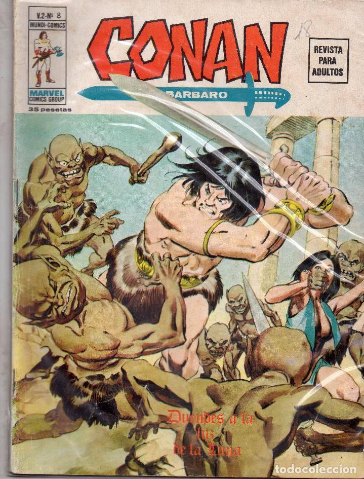 C&oacute;mics: COMIC VERTICE 1975 CONAN VOL2 N&ordm; 8 (BUEN ESTADO) - Foto 1