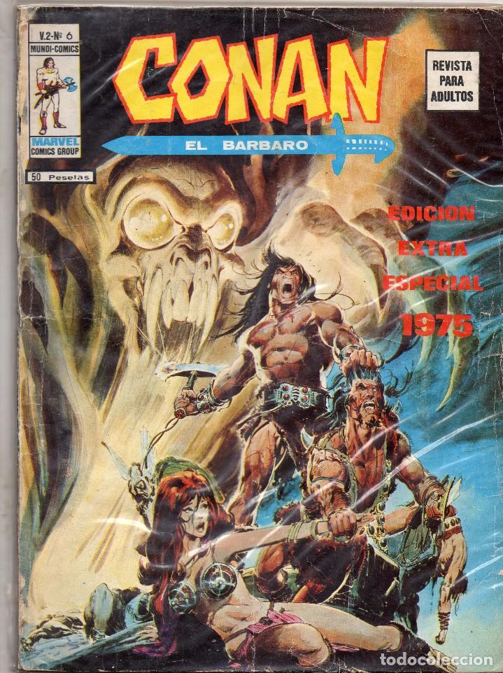 C&oacute;mics: COMIC VERTICE 1975 CONAN VOL2 N&ordm; 6 (BUEN ESTADO) - Foto 1