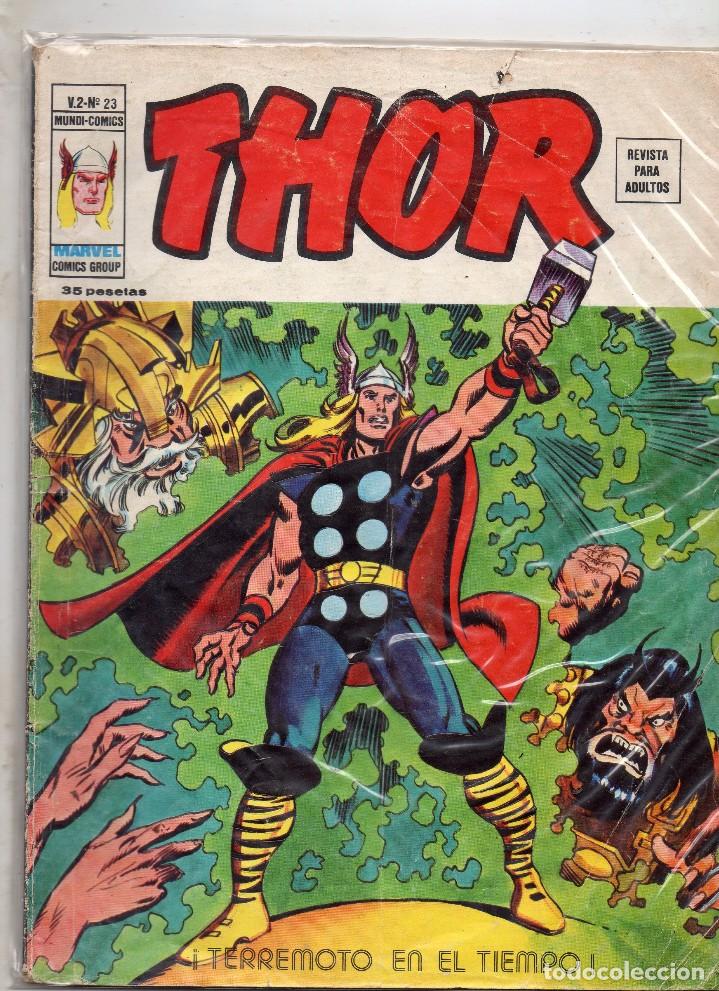 C&oacute;mics: COMIC VERTICE 1976 THOR VOL2 N&ordm; 23 (BUEN ESTADO) - Foto 1