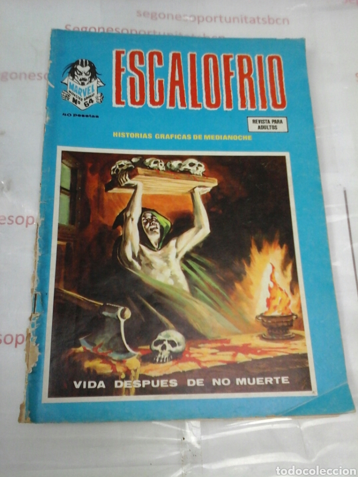 C&oacute;mics: ESCALOFRIO - N&deg;64 - V&Eacute;RTICE - Foto 1