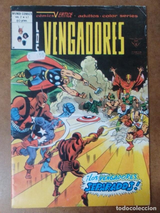 C&oacute;mics: LOS VENGADORES VOL. 2 N&ordm; 47 - VERTICE - Foto 1